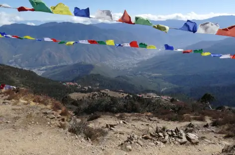 Monastère de Phajoding et vallée de Thimphu