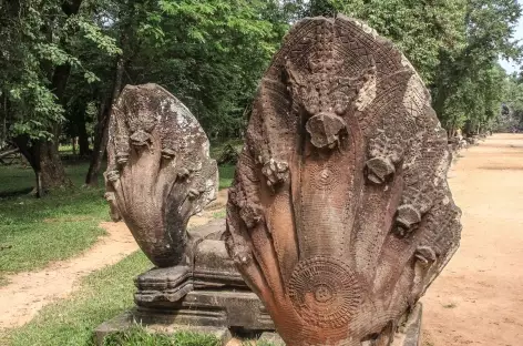 Sur le site de Koh Ker - Cambodge