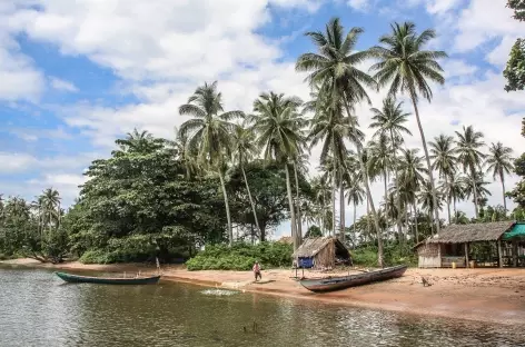 Arrivée sur l'île du Lapin - Cambodge