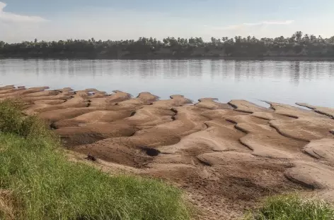 Rivage sablonneux de l'île de Koh Trong - Cambodge