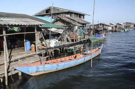 Village flottant sur la mer de Siam - Cambodge