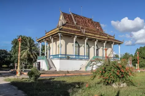 Un temple sur l'île de Koh Trong - Cambodge