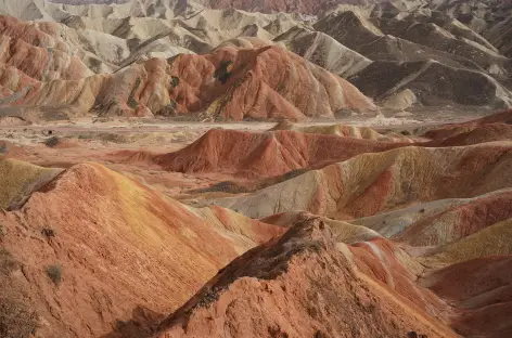 Géoparc de Danxia, Zhangye - Chinee