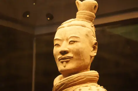 Armée de terre cuite (détail) - Xian - Chine