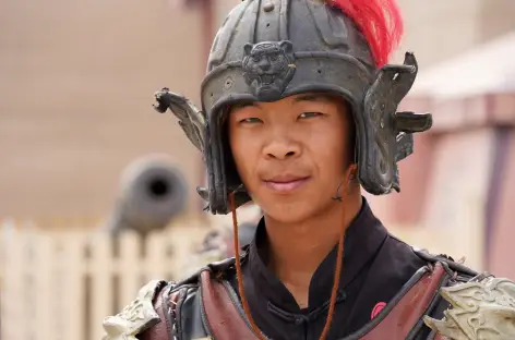 Gardien du fort de Jiayuguan - Chine