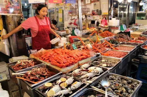 Séoul marché Gwangjang