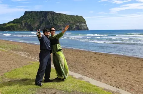 Ile de Jeju. Seongsan Ilchulbong 