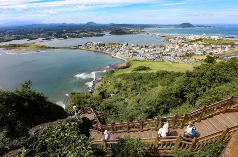 Ile de Jeju. Seongsan Ilchulbong 