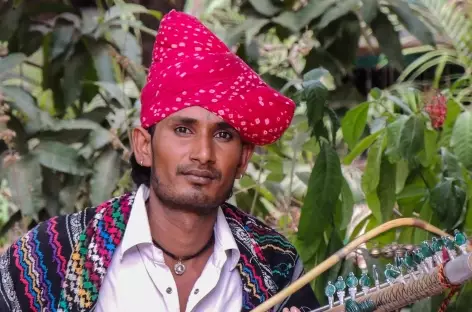 Musicien Rajpout - Rajasthan, Inde