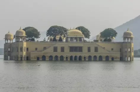 Le Jal Mahal ou Lake Palace, Rajasthan, Inde