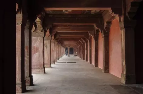 Corridor à Fathepur Sikri - Inde