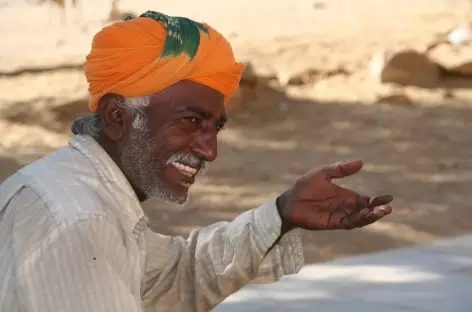 Portrait : sourire du Rajasthan, Inde