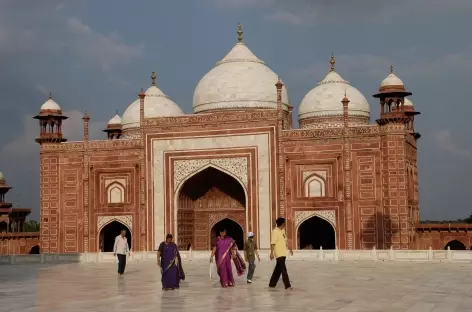 Mosquée au Taj Mahal - Agra - Inde - 