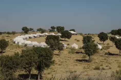 Camp fixe de Manvar - Rajasthan, Inde