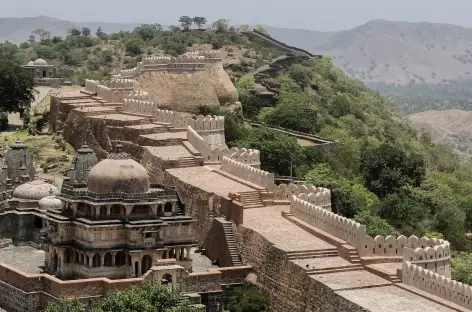 Khumbalgarh, imposante forteresse, Rajasthan, Inde