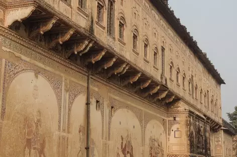 Haveli dans la région d'Alsisar, Rajasthan, Inde