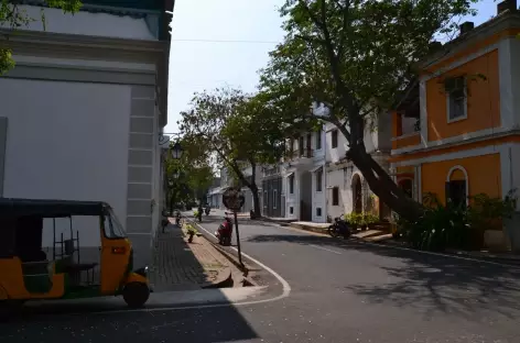 Rues de Pondicherry - Inde