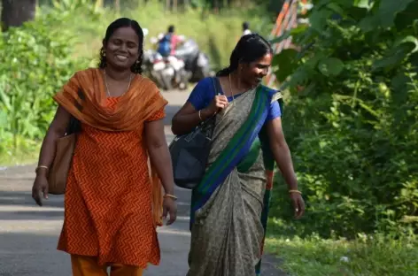 Femmes du Kerala, Inde