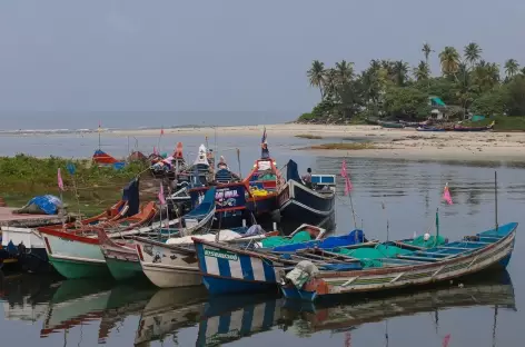 Bateaux de pêcheurs - Inde du sud