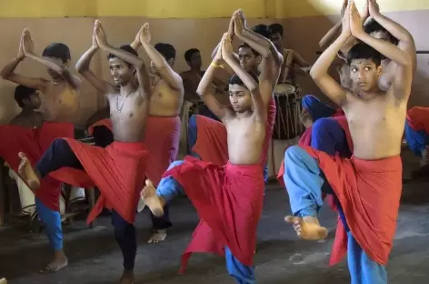 Danse Kathakhali de l'Inde du Sud