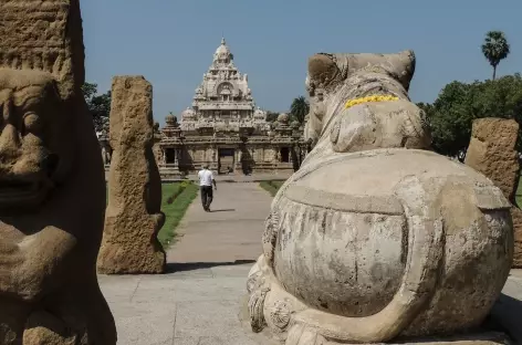 Temple à Kanchipuram, Inde du Sud