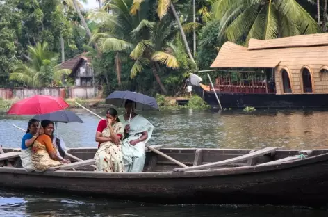 Rencontres dans les backwater, Inde du Sud