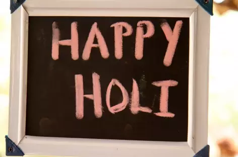 Fête de Holi - Orissa, Inde
