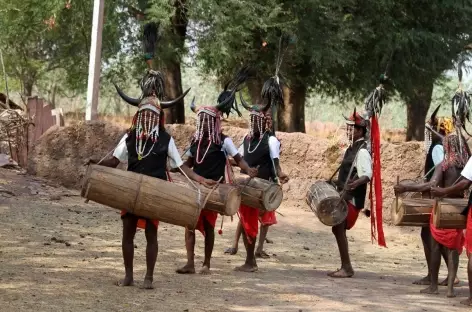 Danse de la corne de bison - Orissa, Inde