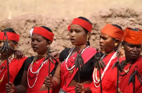 Danse de la corne de bison - Orissa, Inde