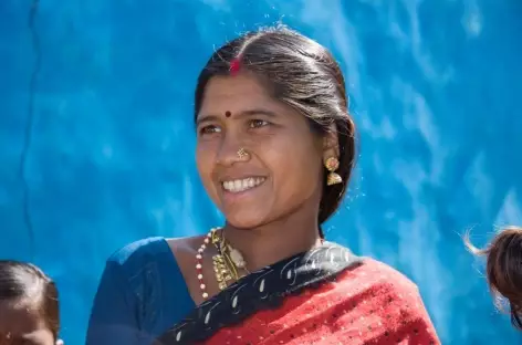 Portrait tribus d'Orissa, Inde