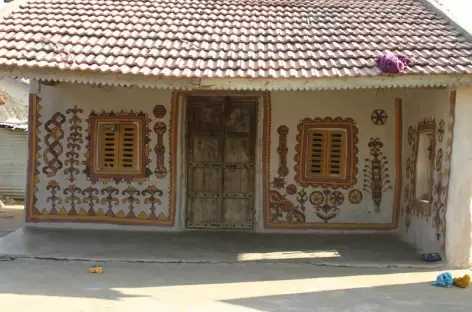 Maison traditionnelle, Gujarat