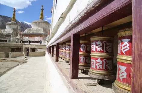 Moulins à prières à Lamayuru - Ladakh, Inde - 