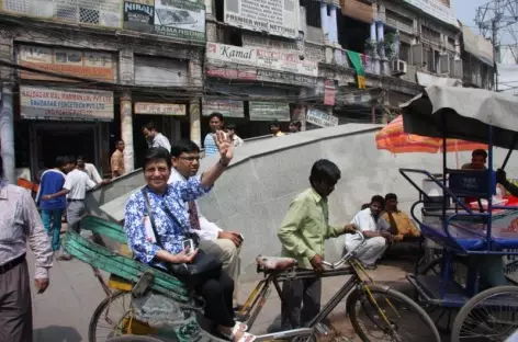 Dans les rues de Delhi