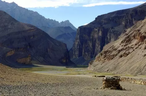 Ambiance au-dessus de Chuskirmo, Ladakh - Inde