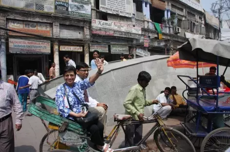 Dans les rues de Delhi