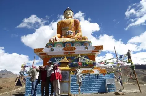 Statue de Bouddha, Spiti - Inde