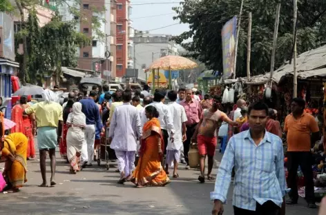Scène de rue - Calcutta, Inde 