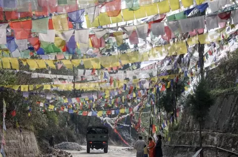 Passage d'un col, Sikkim