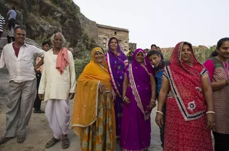 Portrait d'une famille indienne - 