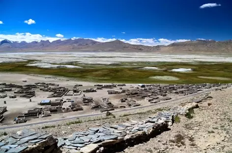 Thugle,  lac Tso Khar - Ladakh - 