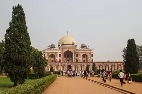 Delhi : Le tombeau d’Humayun