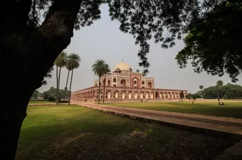 Delhi : les jardins autour du tombeau d’Humayun