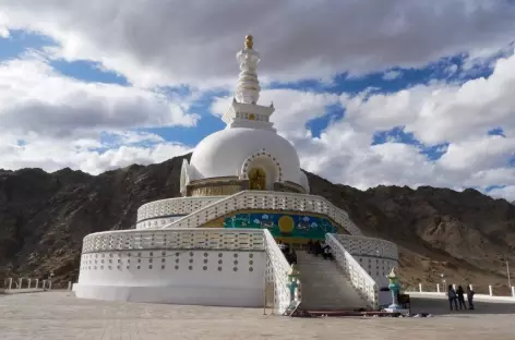 Leh Shanti Bouddha-Ladakh-indus