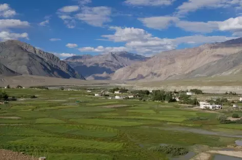 La plaine depuis Pipiting-Zanskar