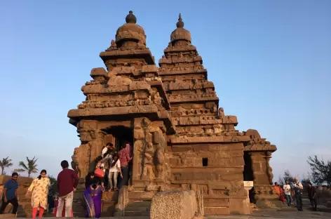 Le Temple du rivage, Mahabalipuram - Inde - 