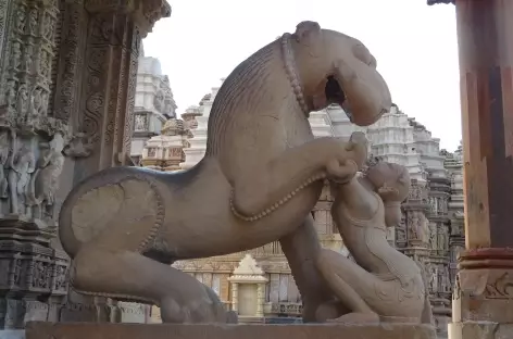 Temple à Khajuraho - Inde - 
