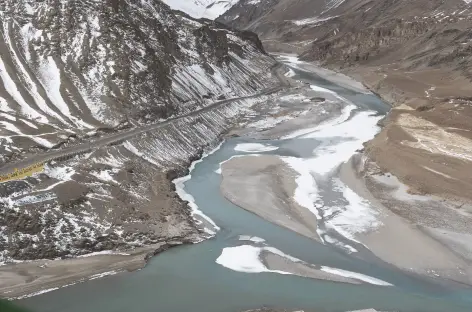 Confluence de l'Indus et du Zanskar