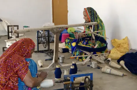 Atelier de filature - Gujarat
