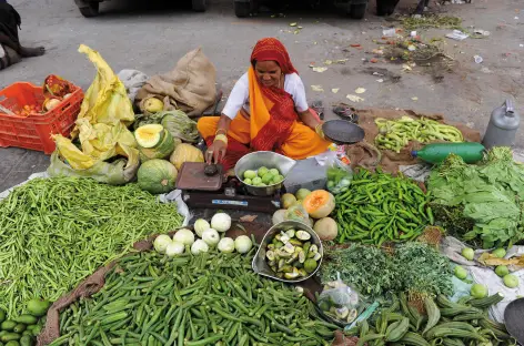 Femme au marché