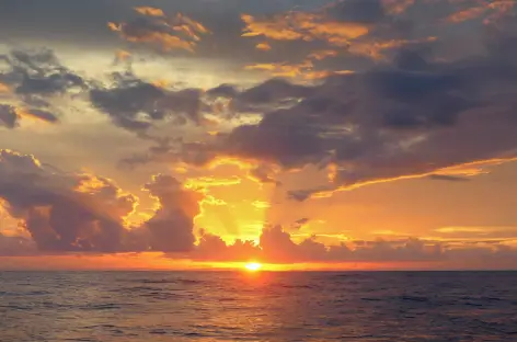 Coucher de soleil à Wakatobi - Indonésie